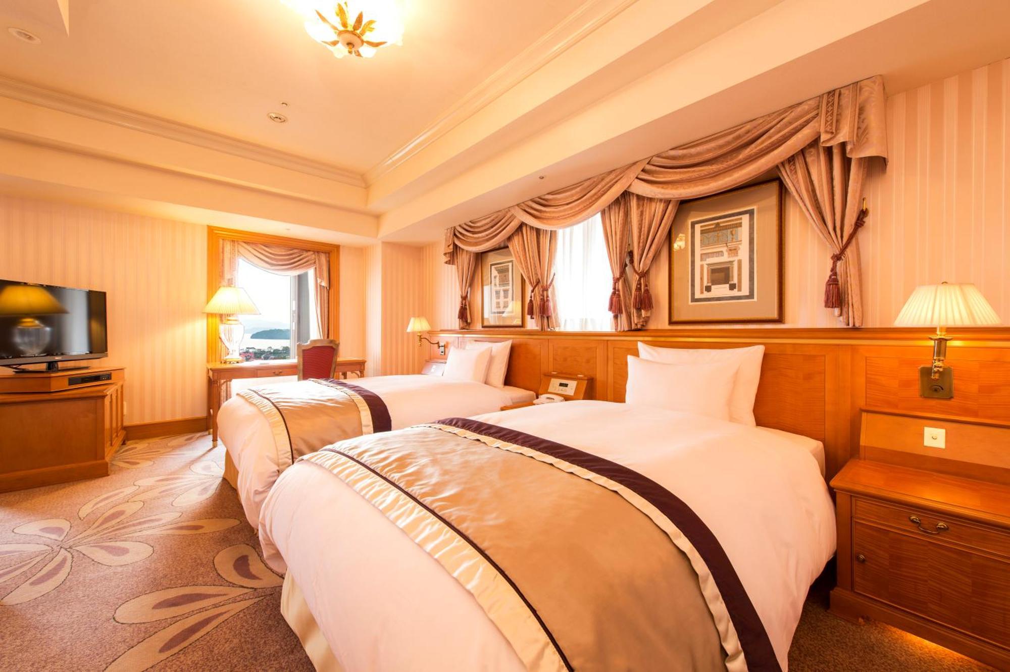 Hotel Okura Jr Huis Ten Bosch Sasebo Exteriör bild Deluxe Twin