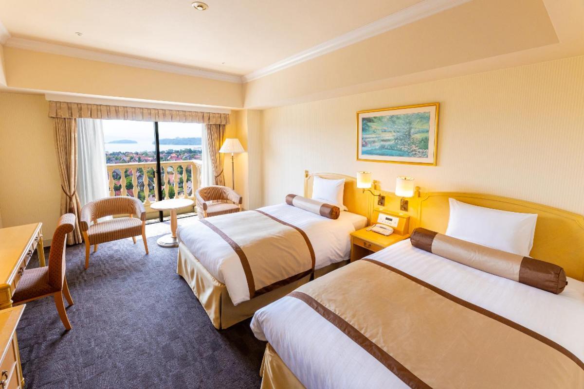 Hotel Okura Jr Huis Ten Bosch Sasebo Exteriör bild Deluxe Room